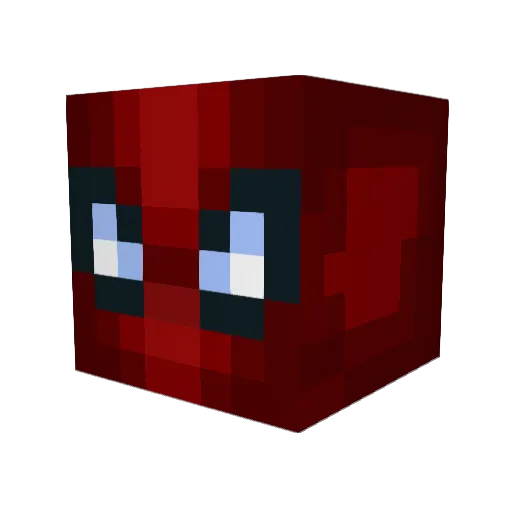 kennyhoya Minecraft avatar head, 3D render