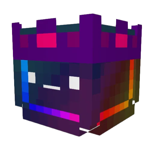kennyjansbo Minecraft avatar head, 3D render
