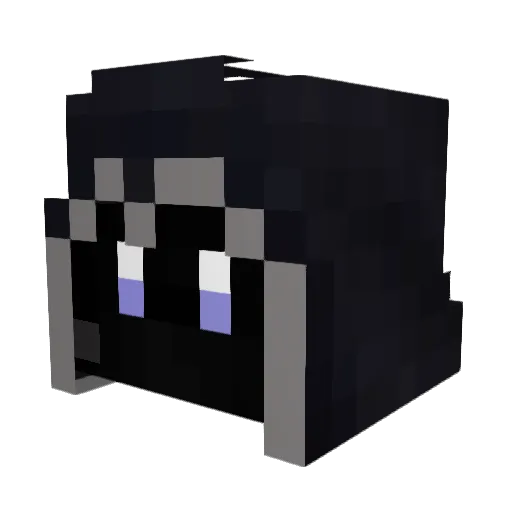 kennyk1ller Minecraft avatar head, 3D render