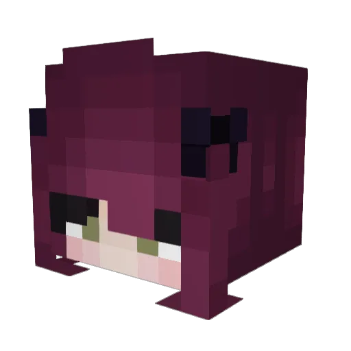kennypancakes Minecraft avatar head, 3D render