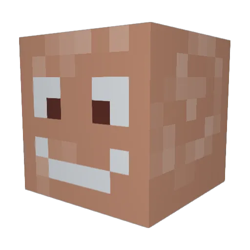 keno_abi Minecraft avatar head, 3D render