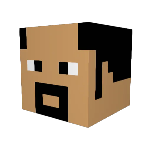 kenrik1 Minecraft avatar head, 3D render