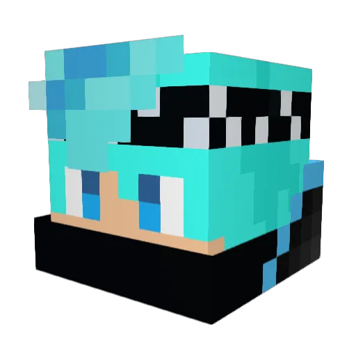 kenshin061 Minecraft avatar head, 3D render
