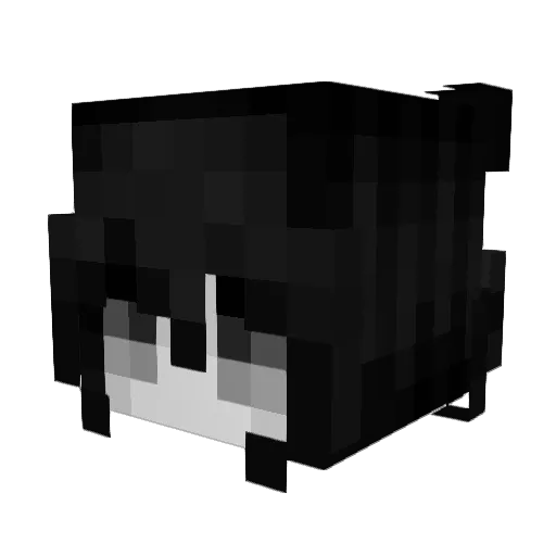 kensucky Minecraft avatar head, 3D render
