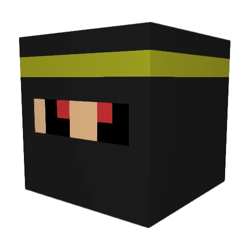 kenszi1337 Minecraft avatar head, 3D render