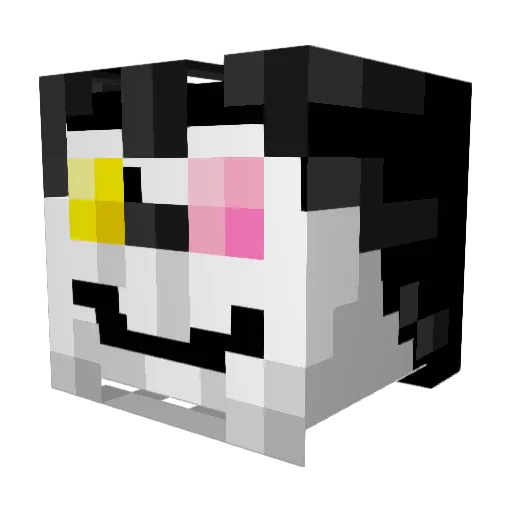 kentooot Minecraft avatar head, 3D render