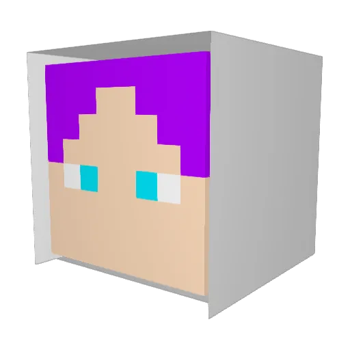 kenukun9020 Minecraft avatar head, 3D render
