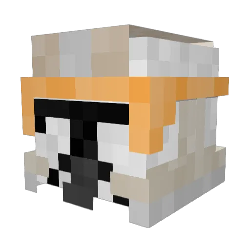 kenz_2224 Minecraft avatar head, 3D render
