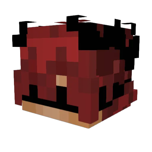 kenzie_AJ Minecraft avatar head, 3D render