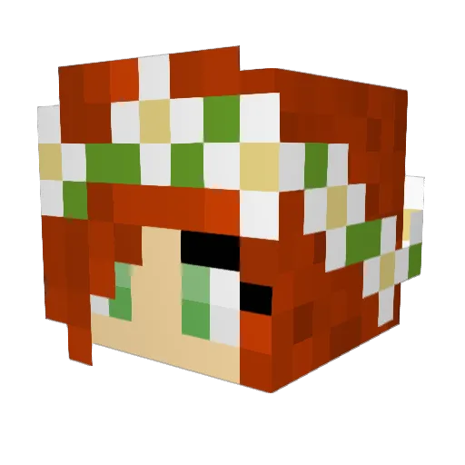kenzieb13 Minecraft avatar head, 3D render