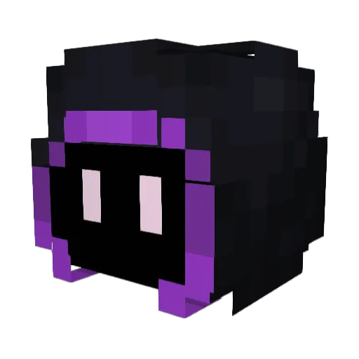 kenzikidd Minecraft avatar head, 3D render
