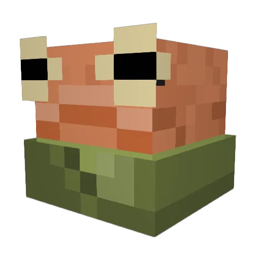 kenzu_FR Minecraft avatar head, 3D render