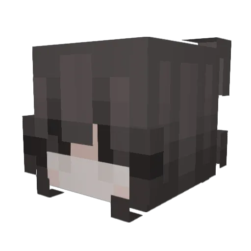 kenzzrb Minecraft avatar head, 3D render