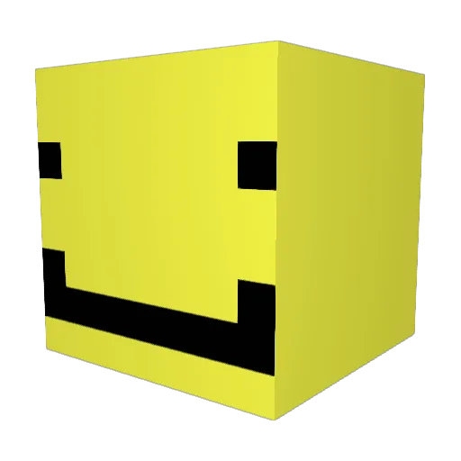 keonkwai Minecraft avatar head, 3D render