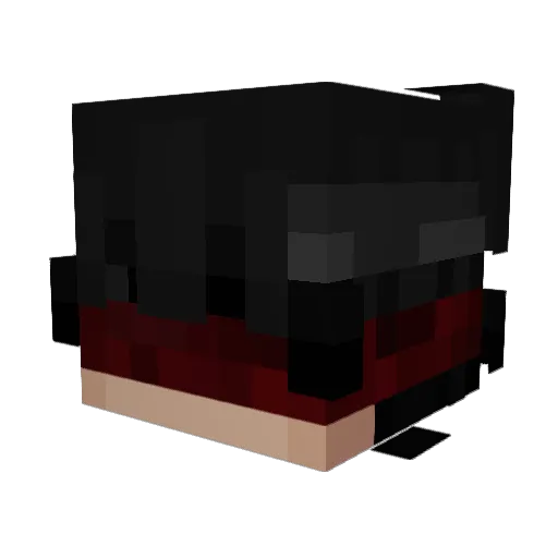 keoq12345 Minecraft avatar head, 3D render