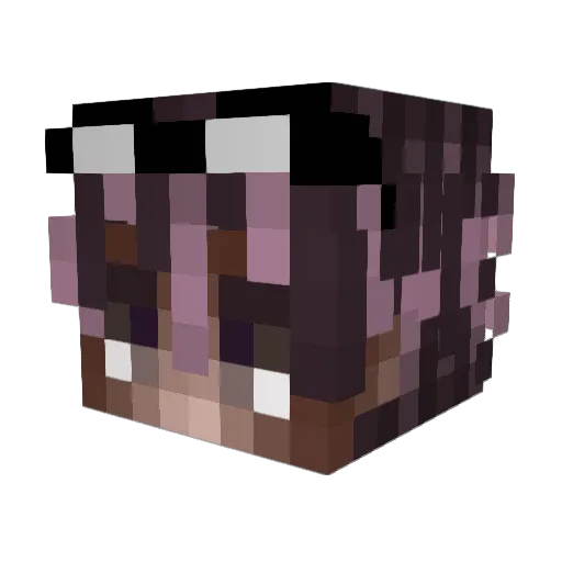 keorisen Minecraft avatar head, 3D render