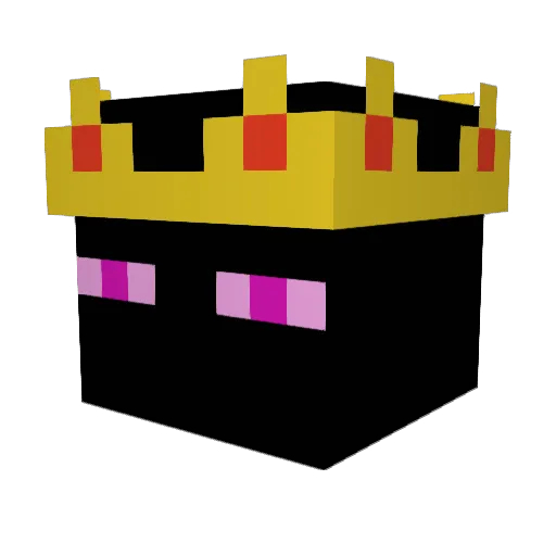 keperskracken Minecraft avatar head, 3D render