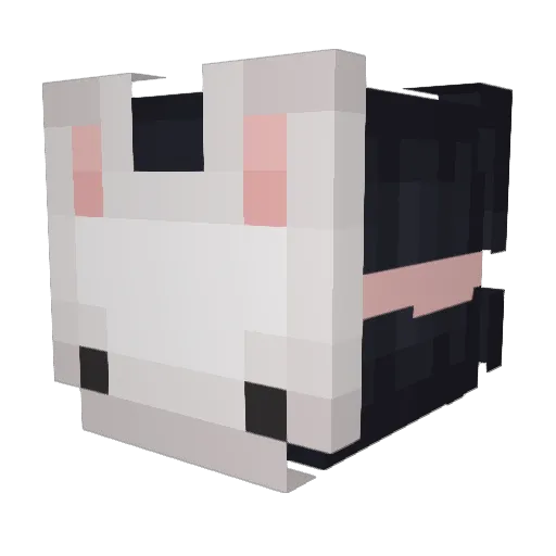 kepvity Minecraft avatar head, 3D render