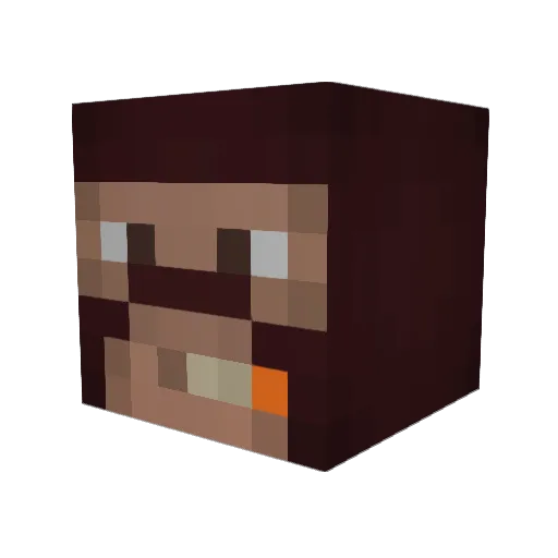 kereby0 Minecraft avatar head, 3D render