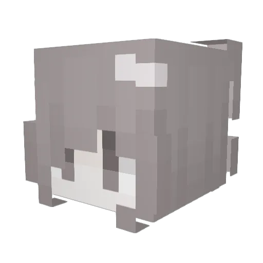 kereia Minecraft avatar head, 3D render
