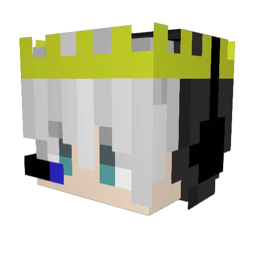 kerem7663 Minecraft avatar head, 3D render