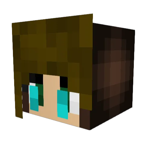 keren1512 Minecraft avatar head, 3D render