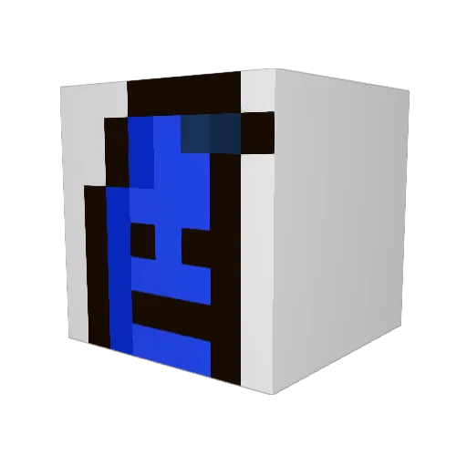 keren5768 Minecraft avatar head, 3D render