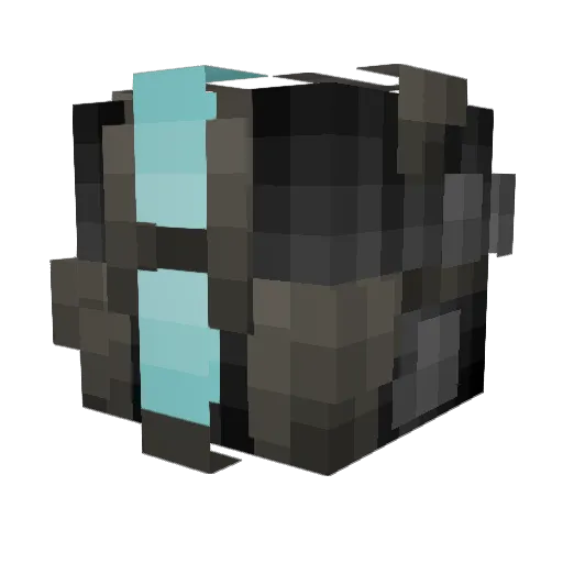 kerfonkle Minecraft avatar head, 3D render