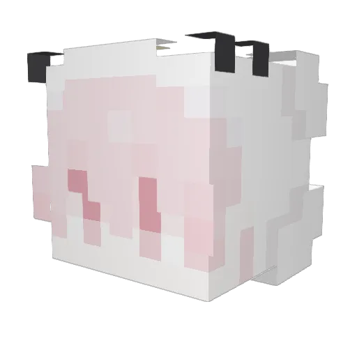kerian34 Minecraft avatar head, 3D render