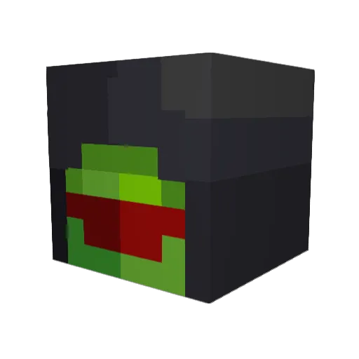 kermit_kermicide Minecraft avatar head, 3D render