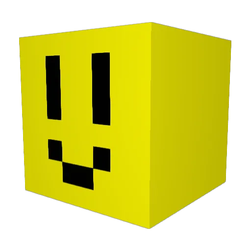 kersean Minecraft avatar head, 3D render