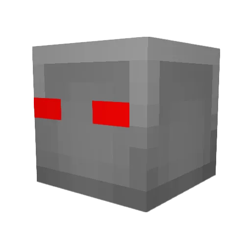 kersh666 Minecraft avatar head, 3D render