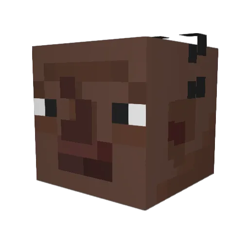 kertergaming2236 Minecraft avatar head, 3D render