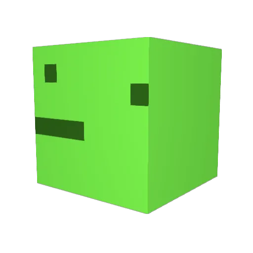 keruvin80 Minecraft avatar head, 3D render