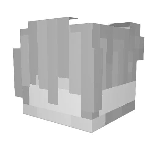 kesexo Minecraft avatar head, 3D render