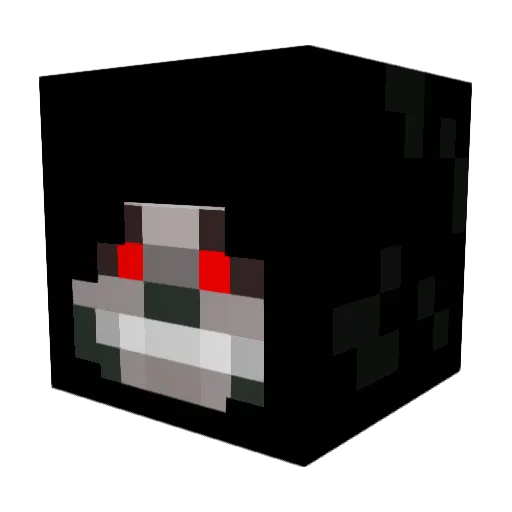keshavito Minecraft avatar head, 3D render