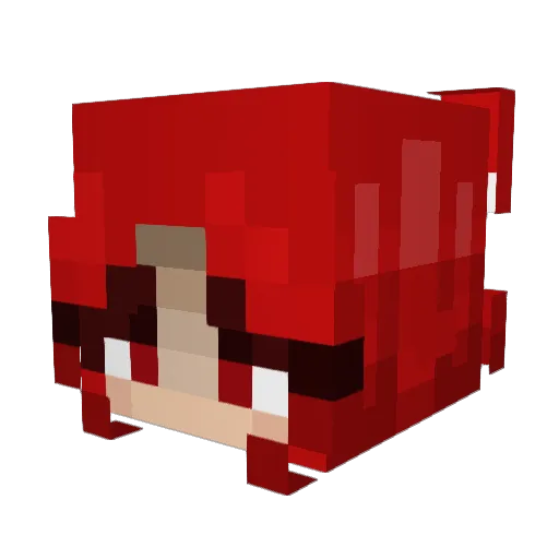 keshi22 Minecraft avatar head, 3D render