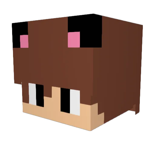 kesm2010 Minecraft avatar head, 3D render