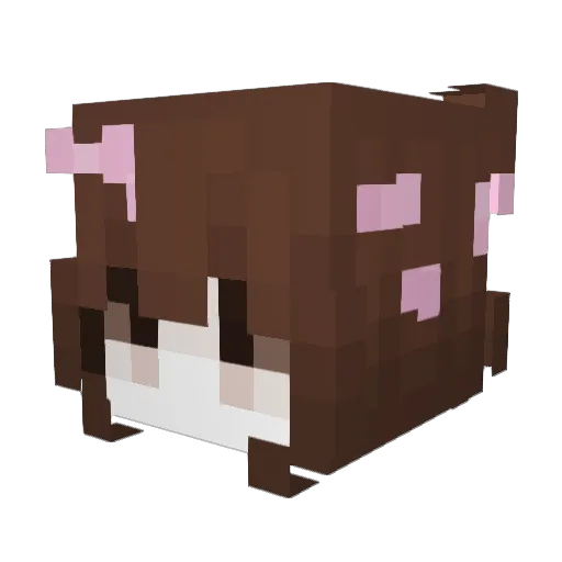 kesola Minecraft avatar head, 3D render