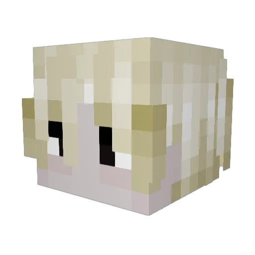 kessho9721 Minecraft avatar head, 3D render