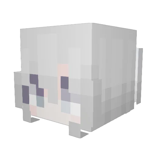 kestyn Minecraft avatar head, 3D render
