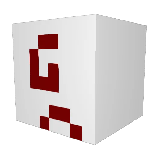 ketamin59 Minecraft avatar head, 3D render
