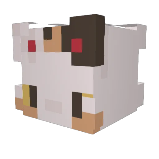 ketl Minecraft avatar head, 3D render