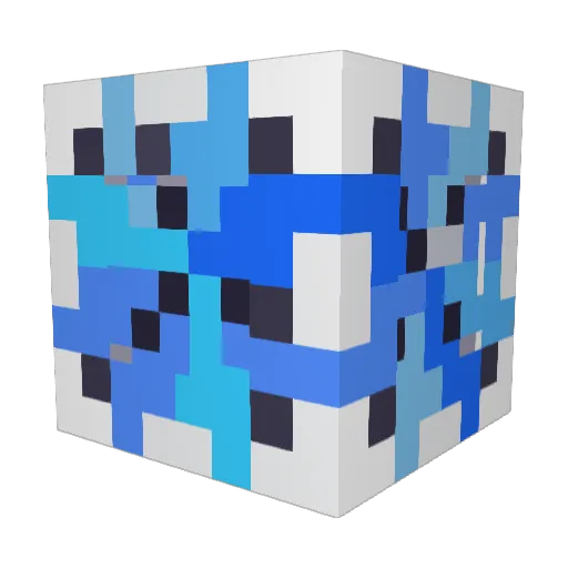 ketl_7 Minecraft avatar head, 3D render