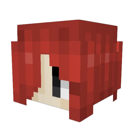 ketschker Minecraft avatar head, 3D render