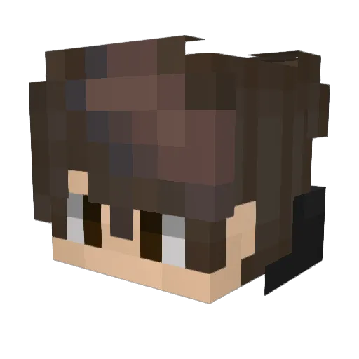 kettle0912 Minecraft avatar head, 3D render