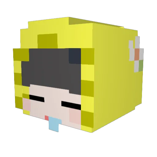 keunu03 Minecraft avatar head, 3D render