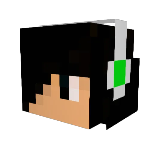 kev2542 Minecraft avatar head, 3D render