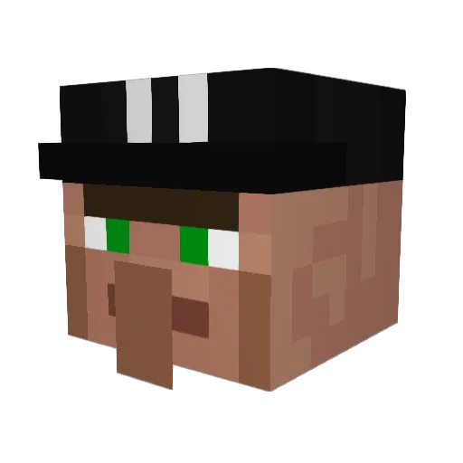 kev_mit_alles Minecraft avatar head, 3D render