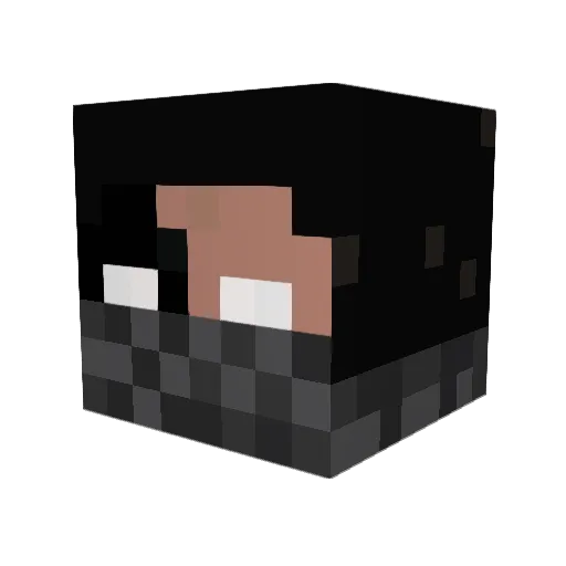 kevdu34 Minecraft avatar head, 3D render